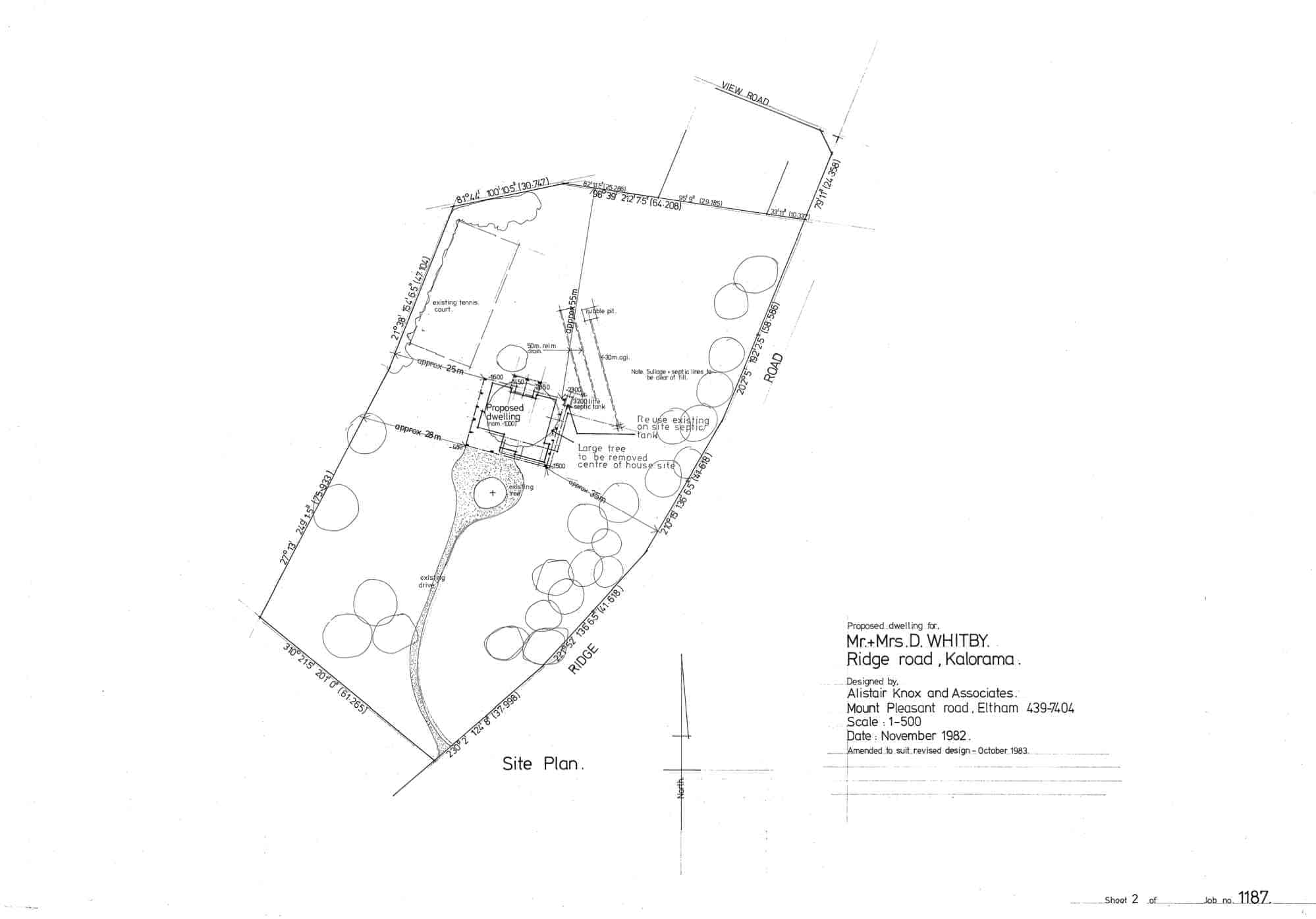 Whitby, 20: site plan