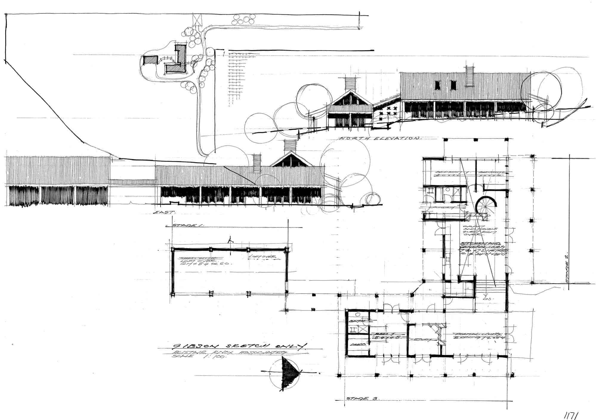 Gibson, 2: sketch plan house