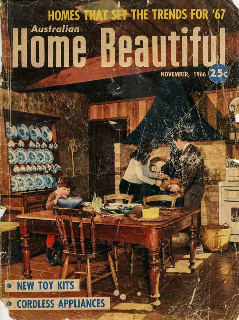 Cover Home Beautiful November 1966