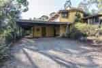 Barden house, 9 Yarra Braes Rd, Eltham. VIC 3095. Mud brick house designed by Alistair Knox. Plan dated February 1969 Job number 499