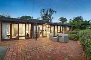 Fisher House, 7 Mullens Rd, Warrandyte. Vic 3113, designed by Alistair Knox, plan dated January 1970