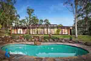 O'Brien House, 176-178 Jumping Creek Rd, Wonga Park. Vic 3115, designed by Alistair Knox, plan dated 12-11-1972