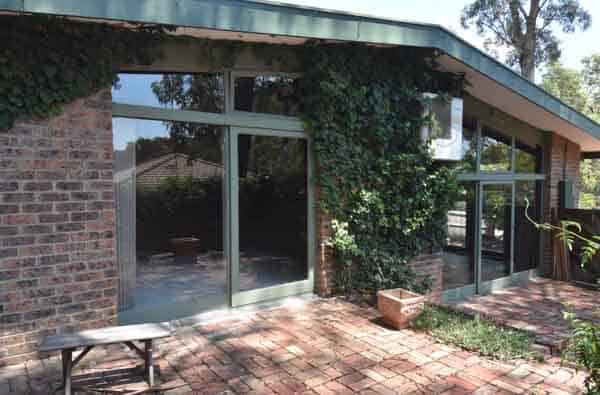House for Peter Hellemons, 22 Bible St, Eltham. Vic 3095. House designed by Alistair Knox, job number 616, plan dated March 1972