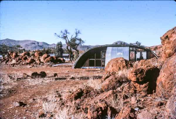 Ernabella South Australia housing for Aborigines designed by Alistair Knox in 1969