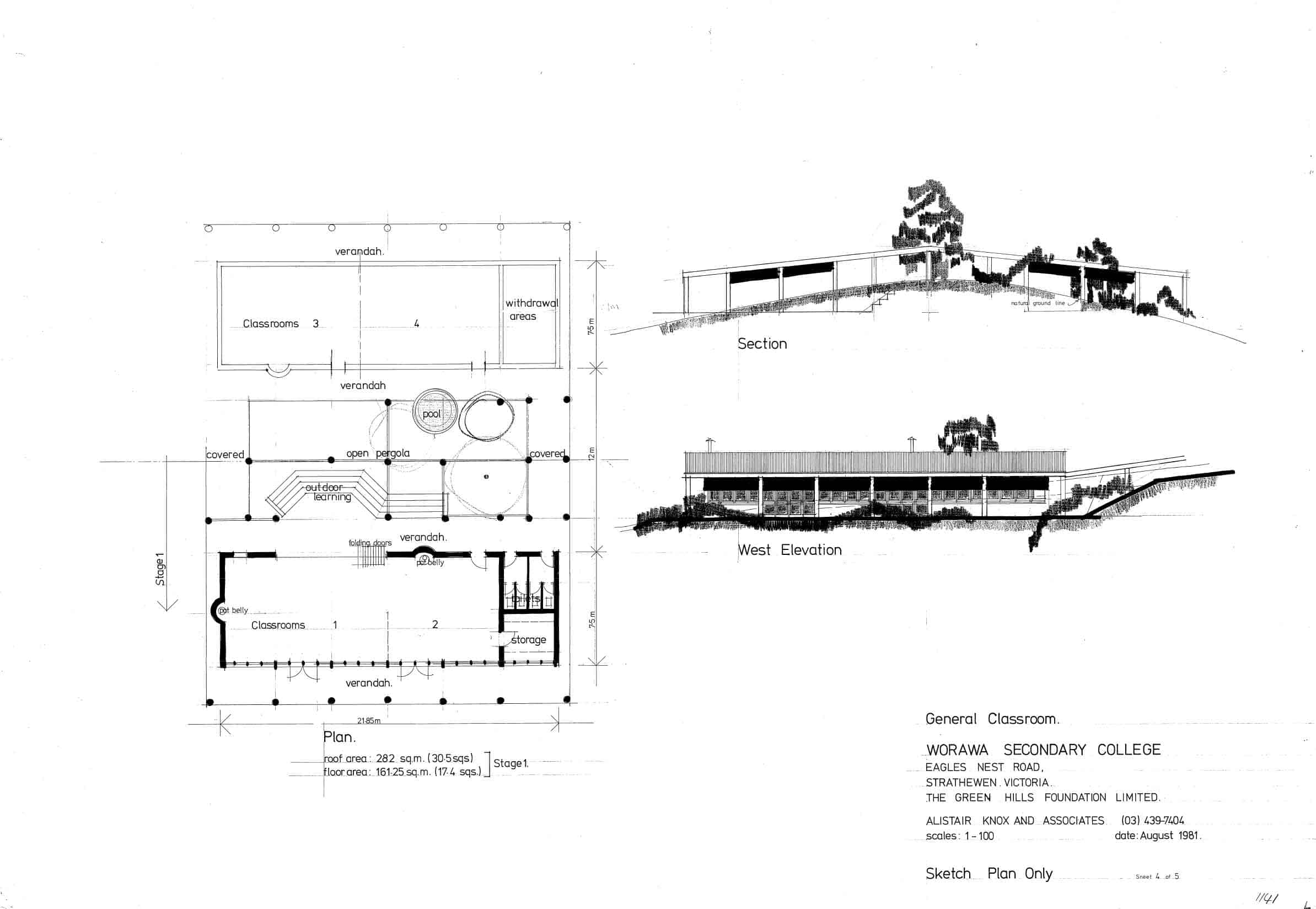 Greenhills Foundation, 1: sketch plan