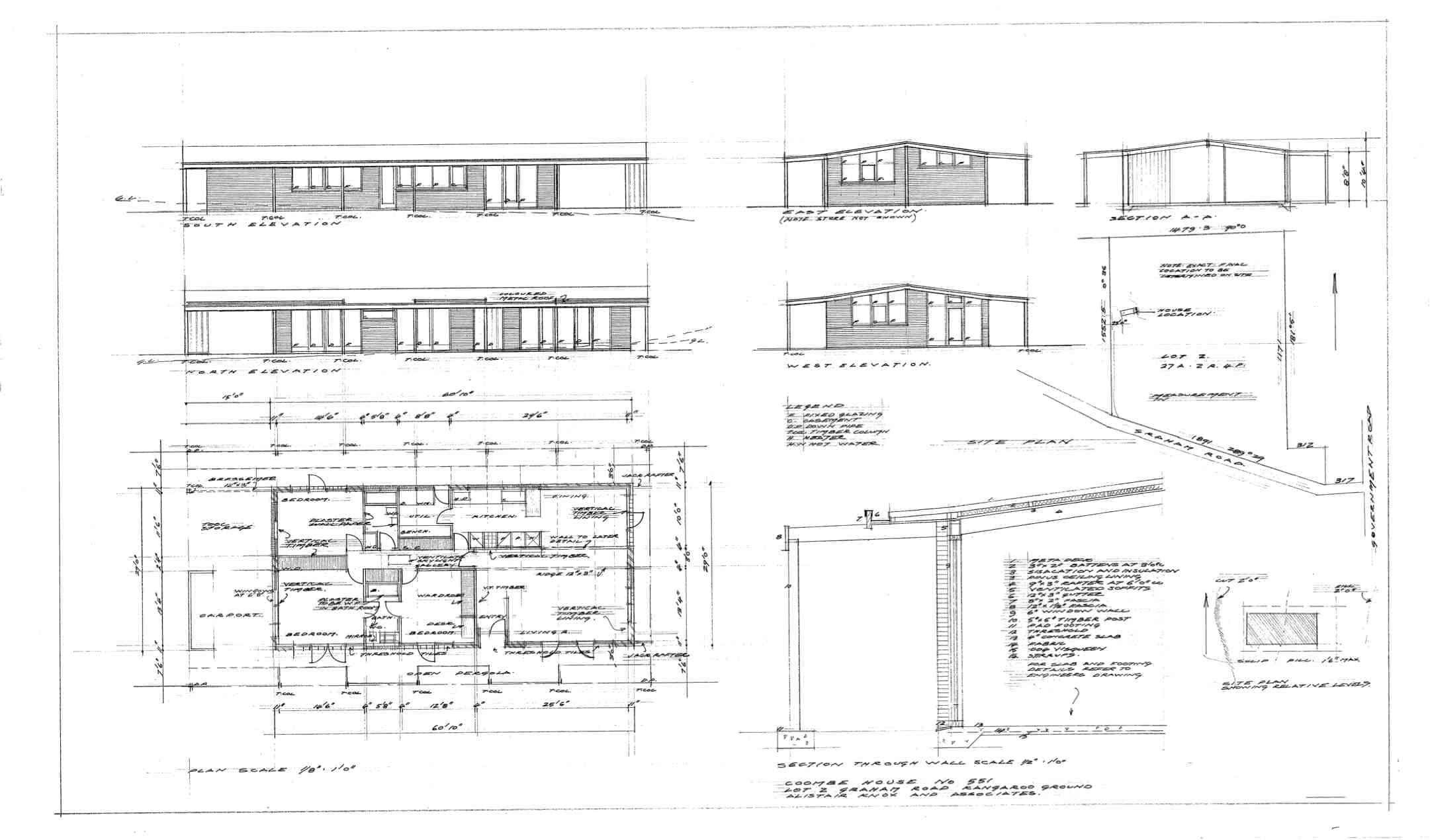 Coombe, 1: plan